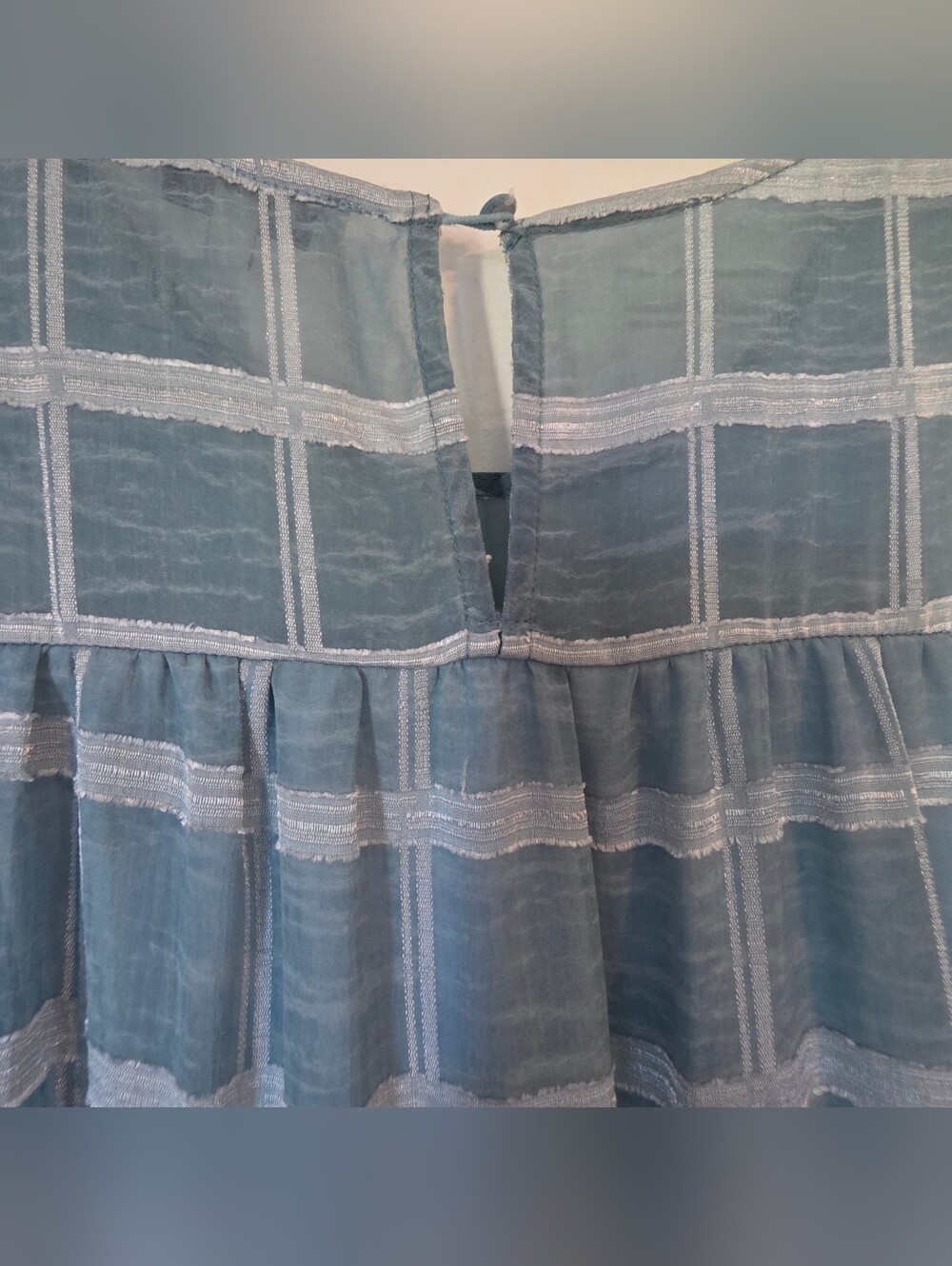 Moon River Light Blue Dress View 4
